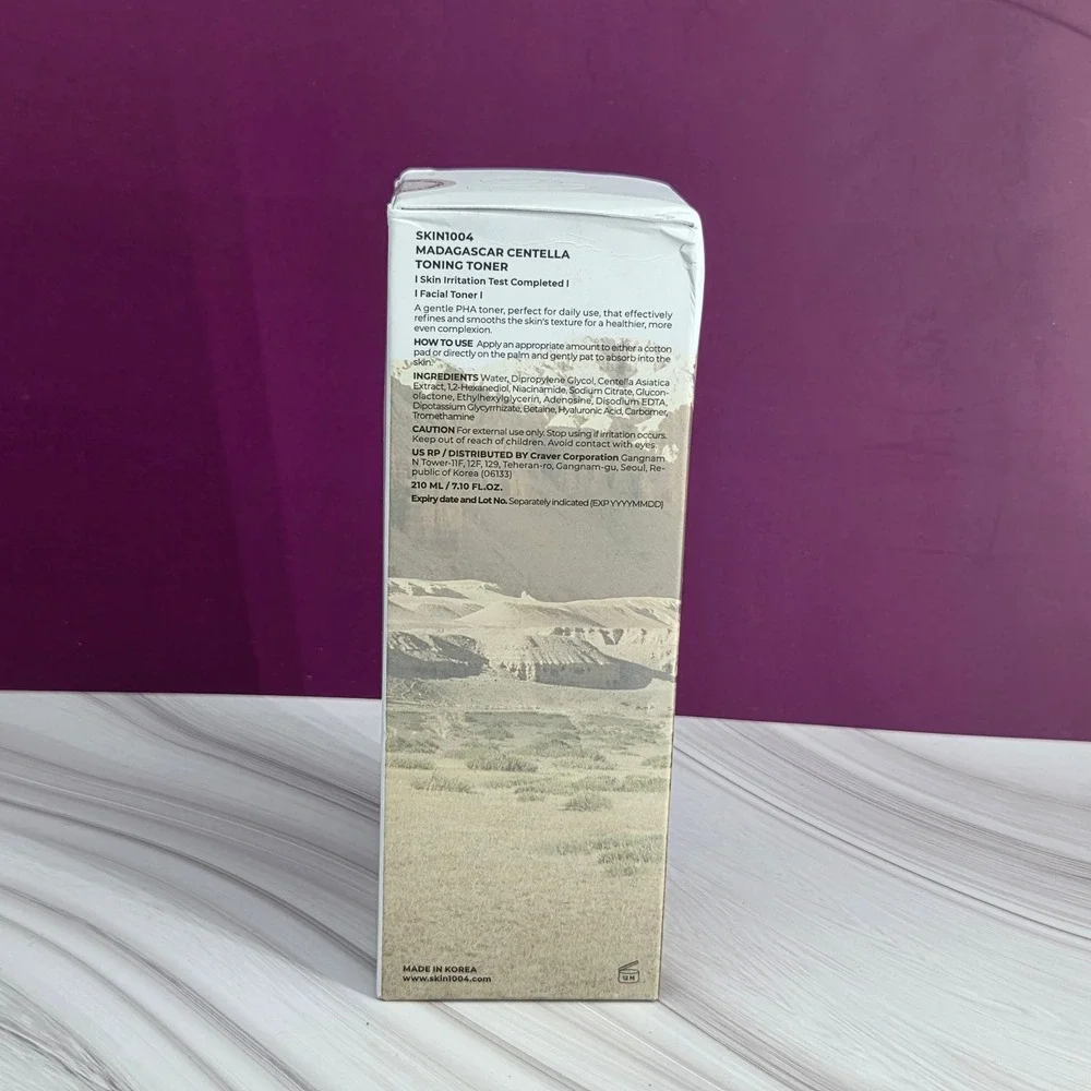 SKIN1004 Madagascar Centella Toning Toner Unisex‎ 210ml PHA Exfoliating KBeauty